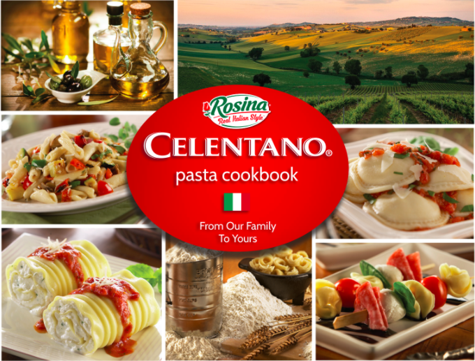 Celentano Pasta Cookbook cover image
