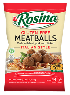 Rosina Gluten-Free Italian Style Meatballs