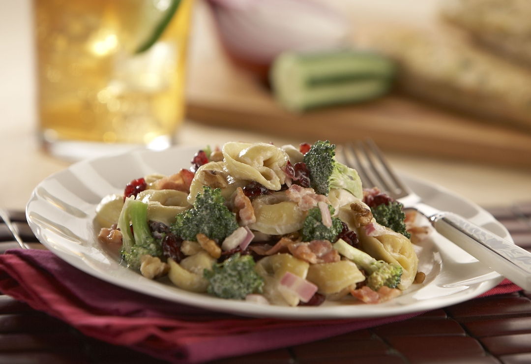 Cheese Tortellini Broccoli Salad