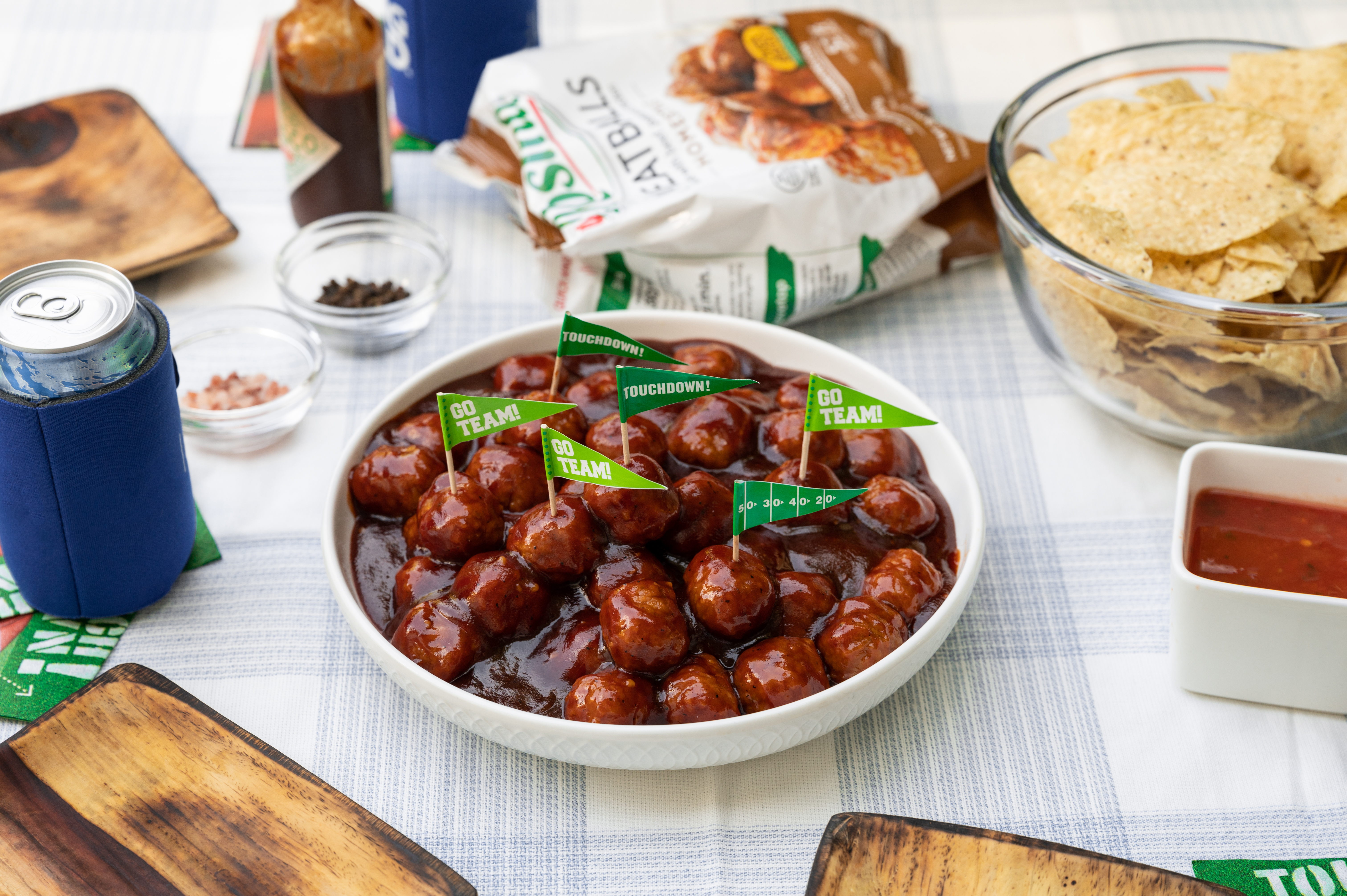 Honey Garlic BBQ Slow Cooker Meatballs