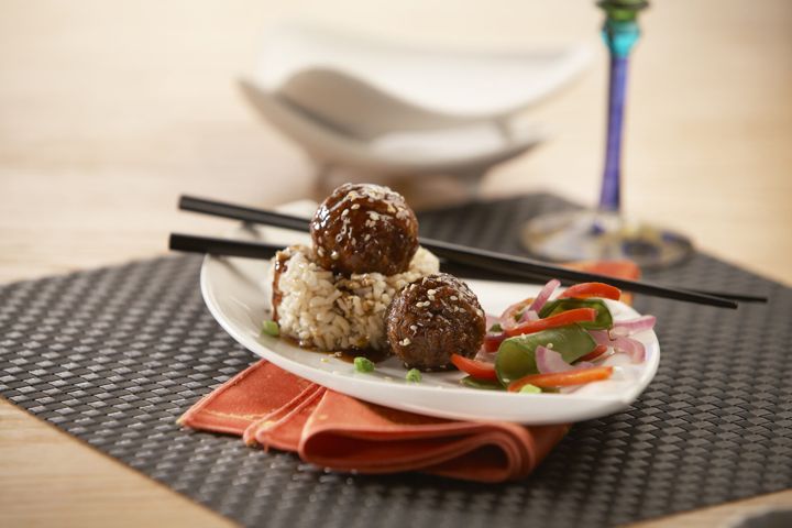 Teriyaki Style Meatballs