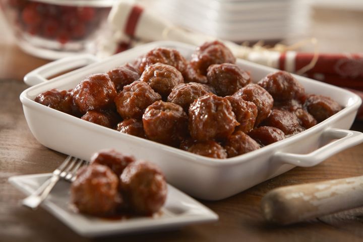 Gluten-Free Cranberry Chili Meatballs