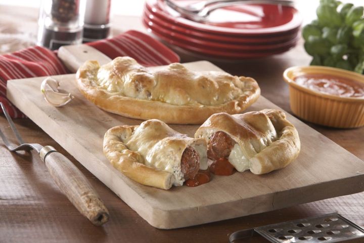 Meatball Calzones