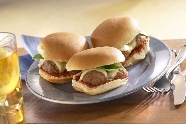 Italian Meatball Sliders