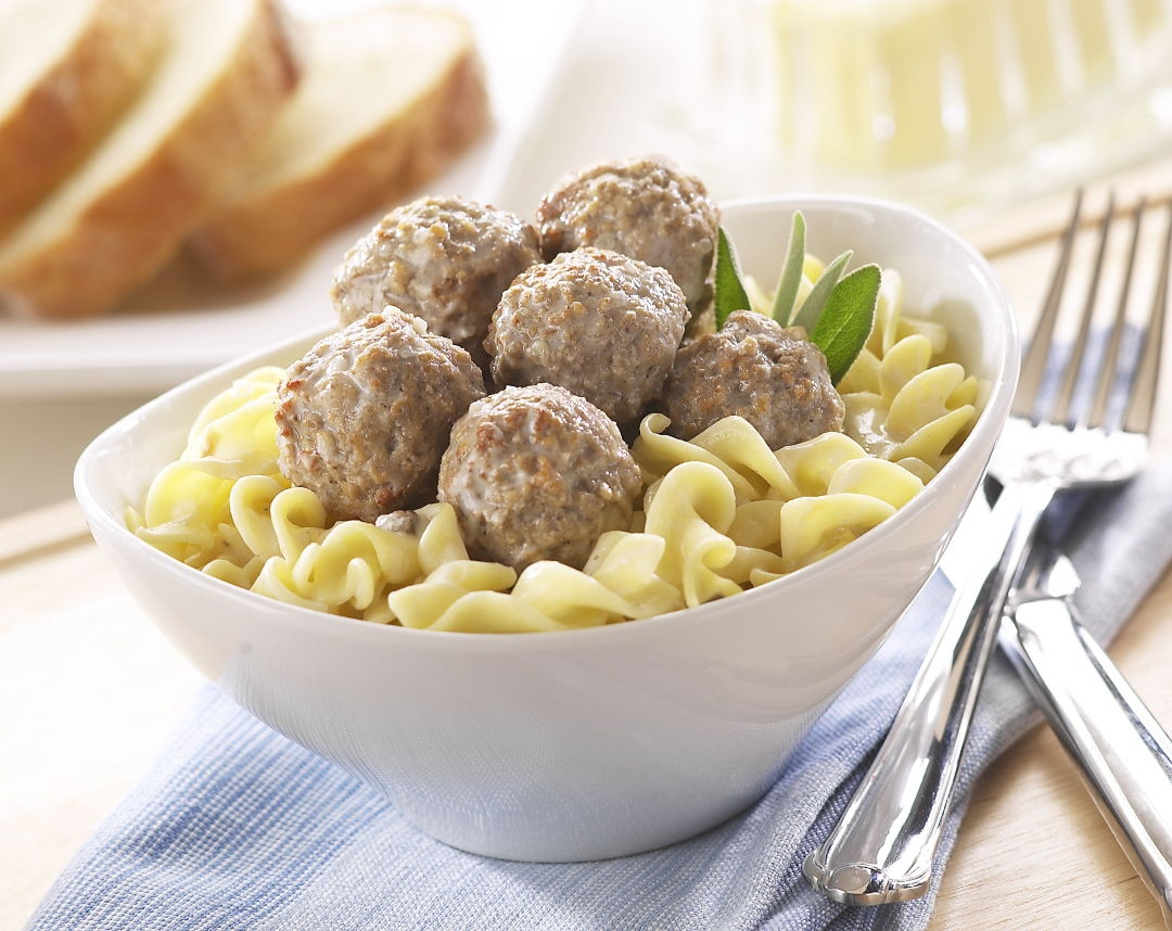 Quick Meatball Stroganoff