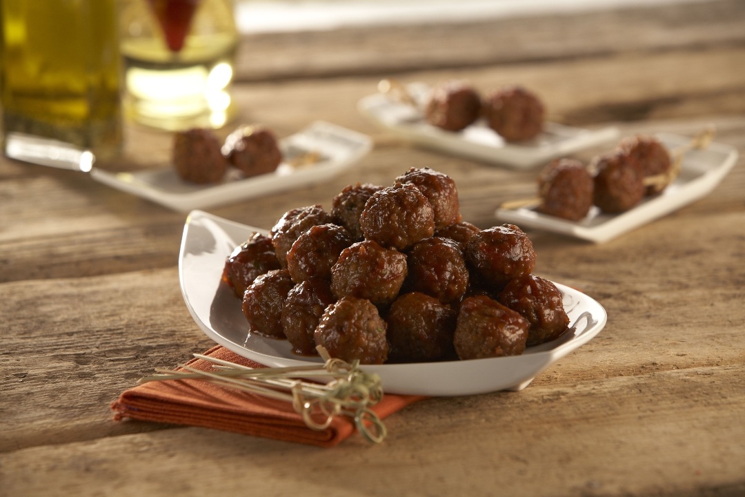 Sweet Honey BBQ Maple Meatballs