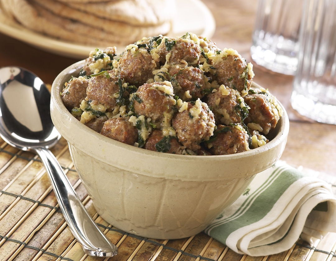 Swiss Crock Pot Meatballs